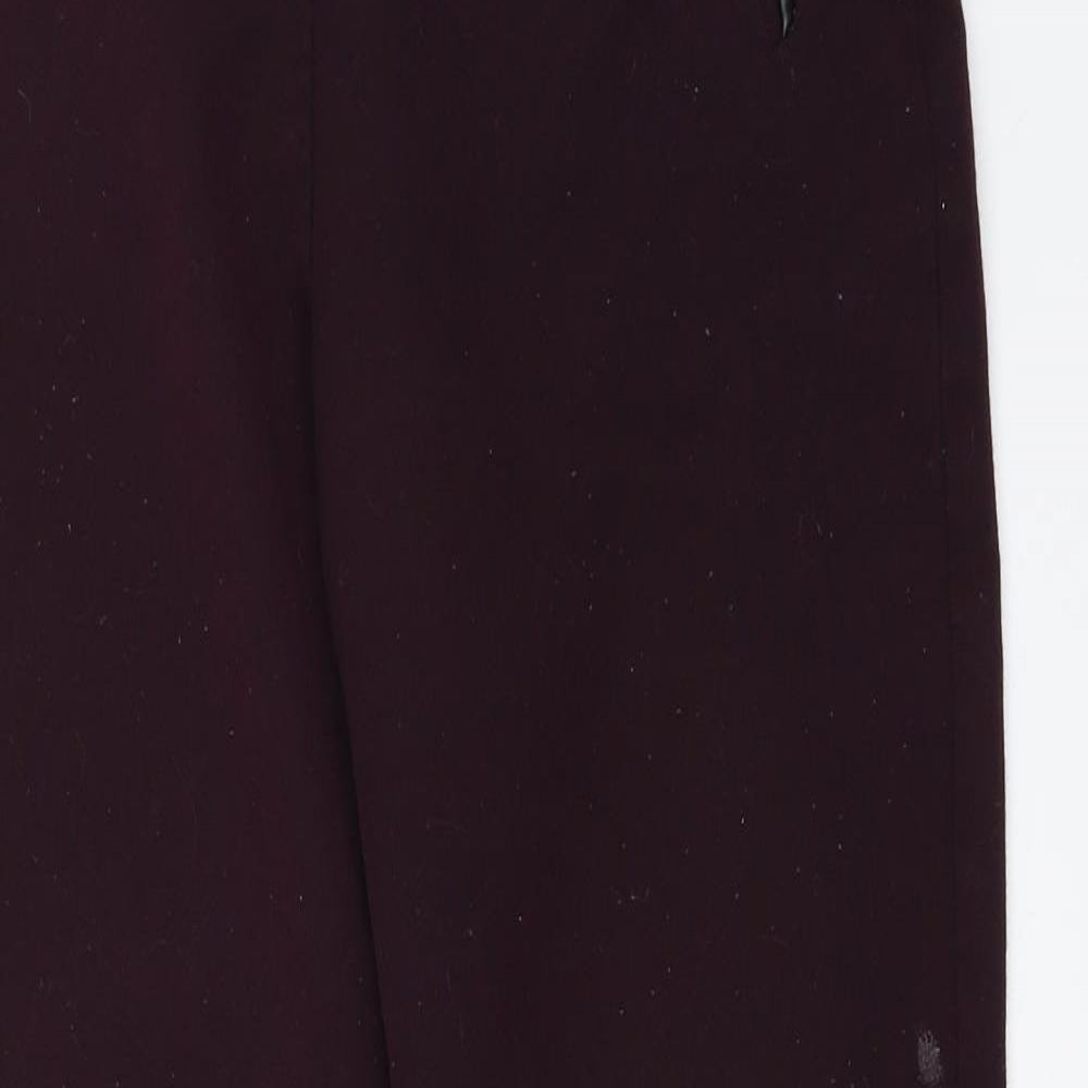 F&F Womens Purple   Capri Trousers Size 12 L29 in