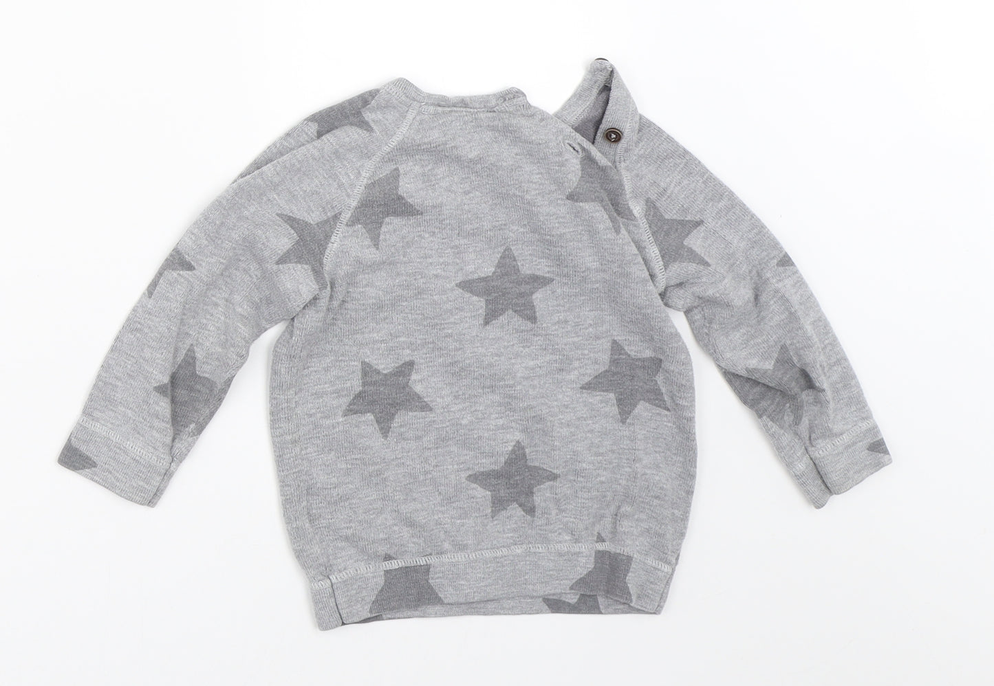 H&M Boys Grey   Pullover Jumper Size 12-18 Months
