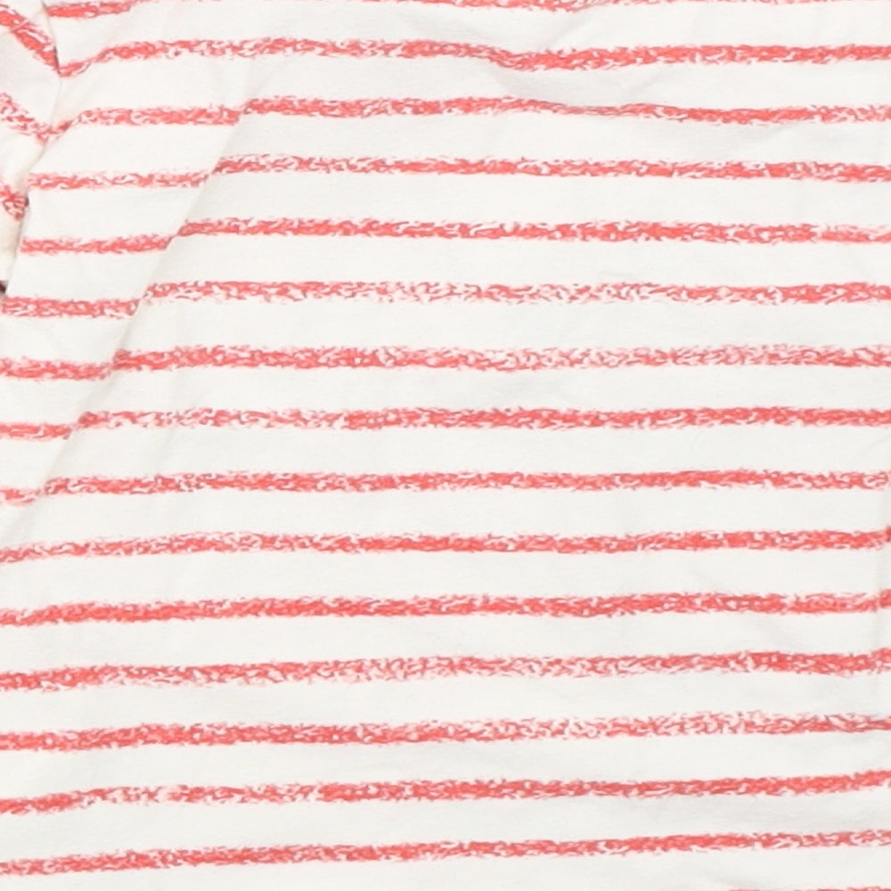 H&M Boys Ivory Striped  Basic T-Shirt Size 18-24 Months  - mickey mouse