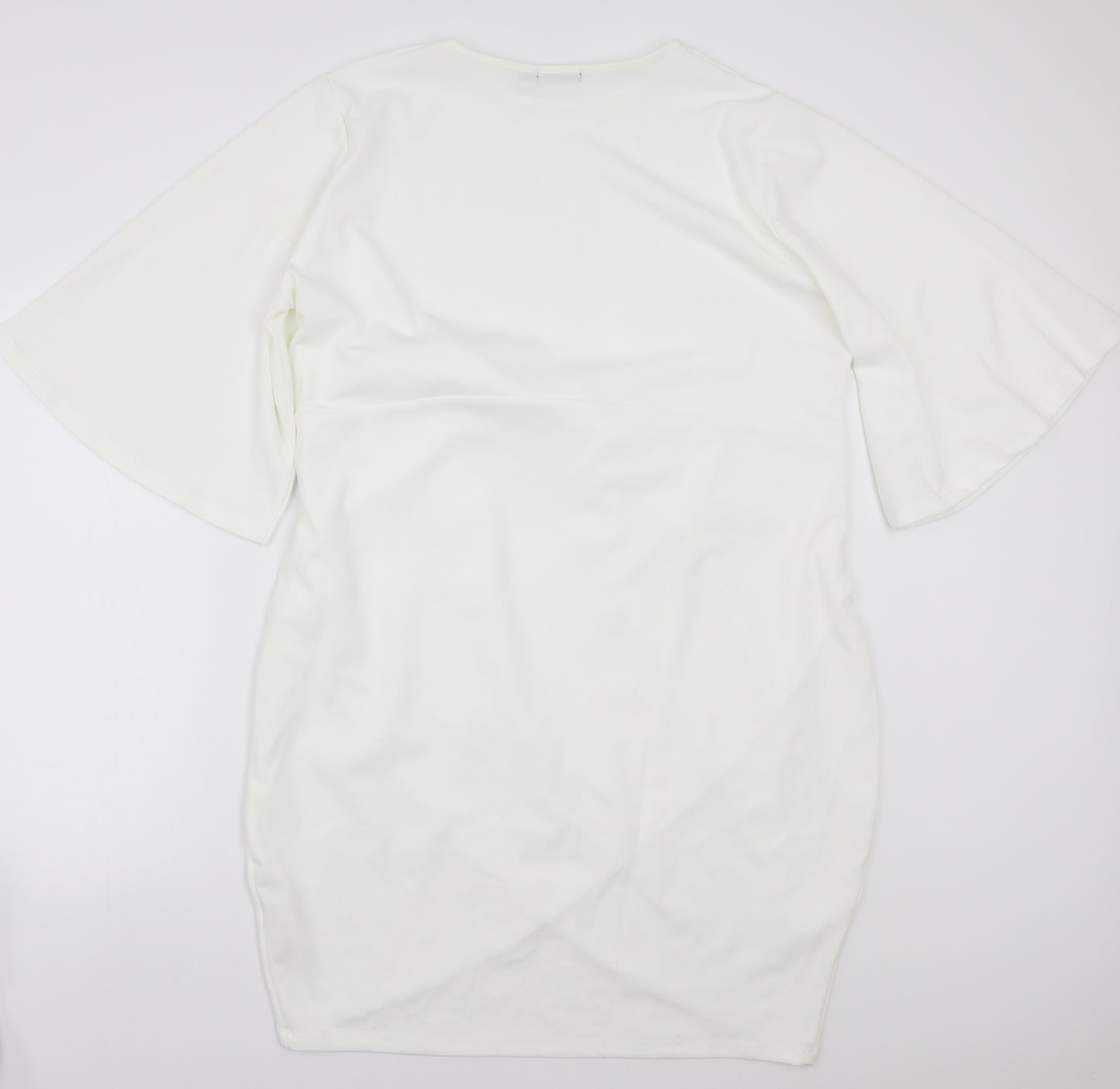 Boohoo Womens White   A-Line  Size 24
