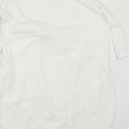 Boohoo Womens White   A-Line  Size 24