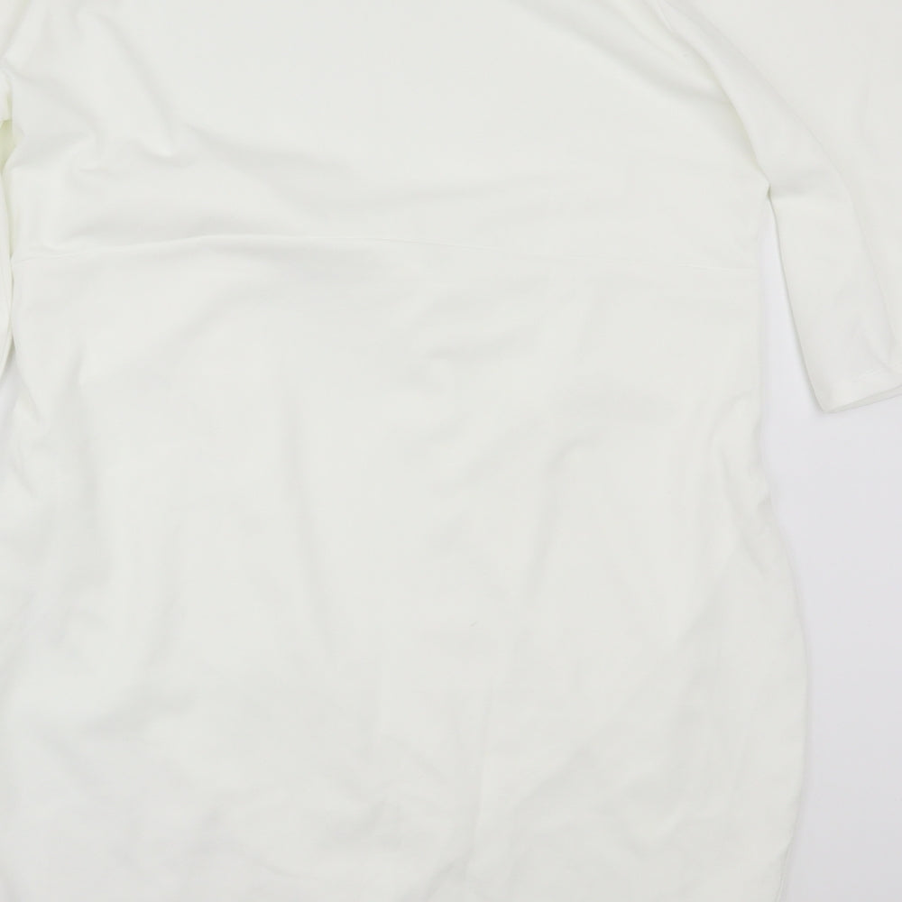 Boohoo Womens White   A-Line  Size 24