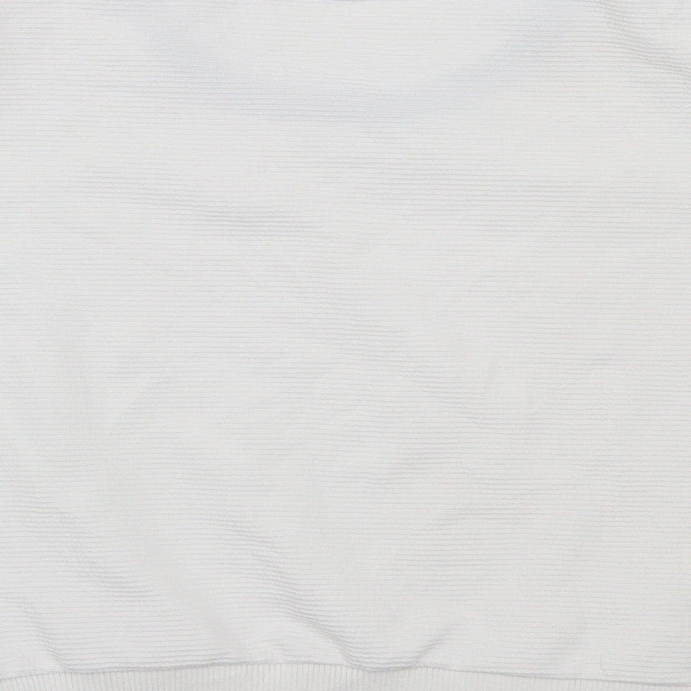 2exremz Womens White   Basic  Size XL