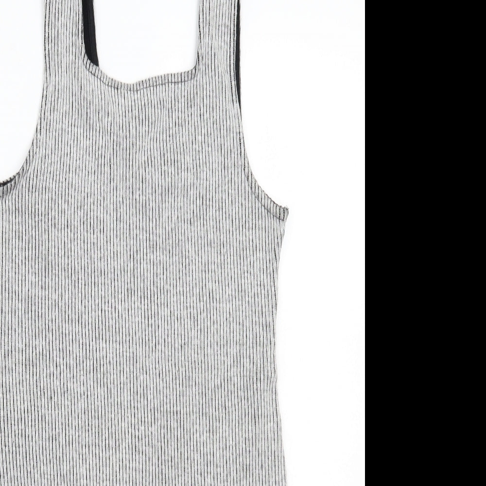 Topshop Womens Grey   A-Line  Size 14