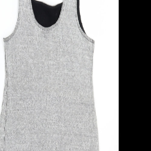 Topshop Womens Grey   A-Line  Size 14