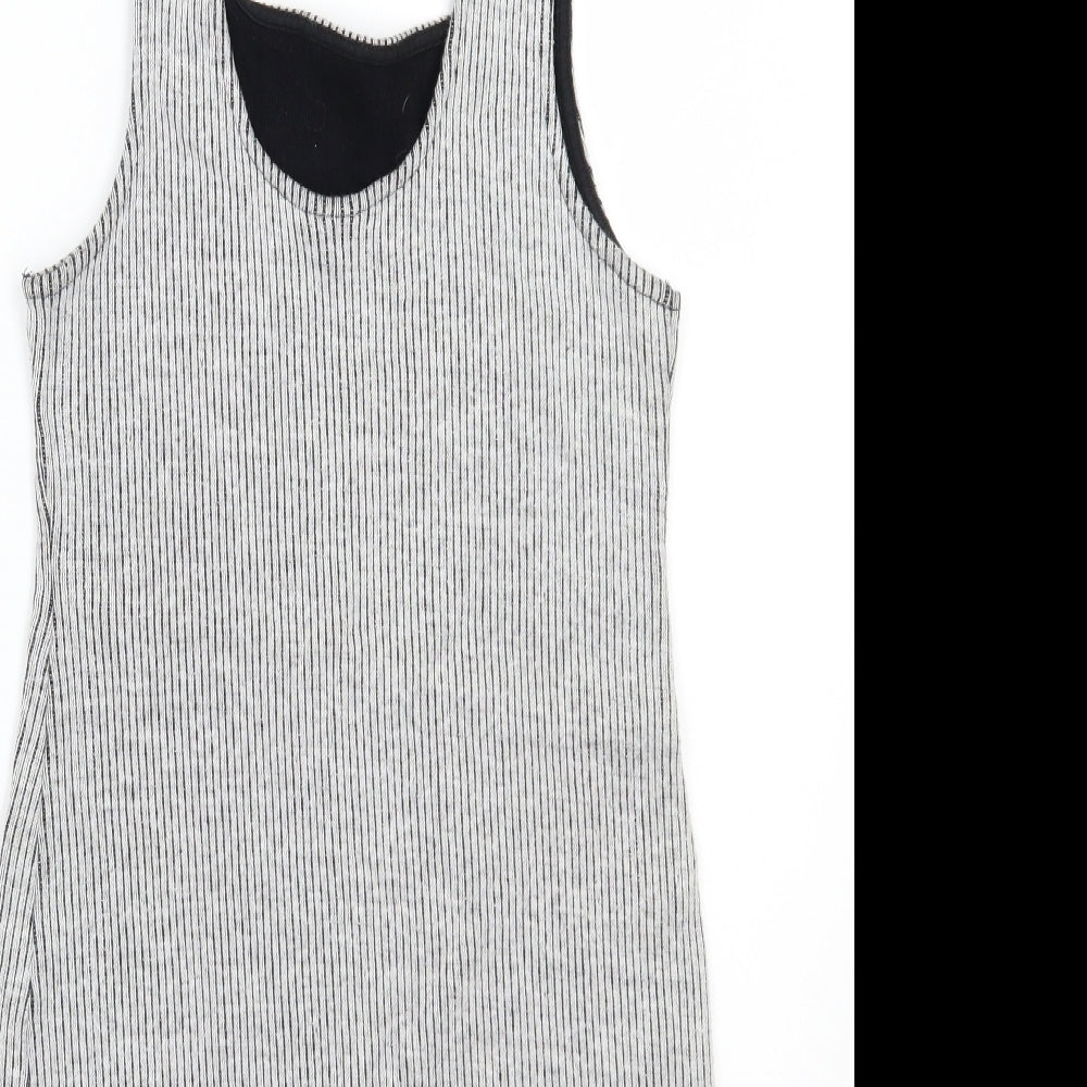 Topshop Womens Grey   A-Line  Size 14