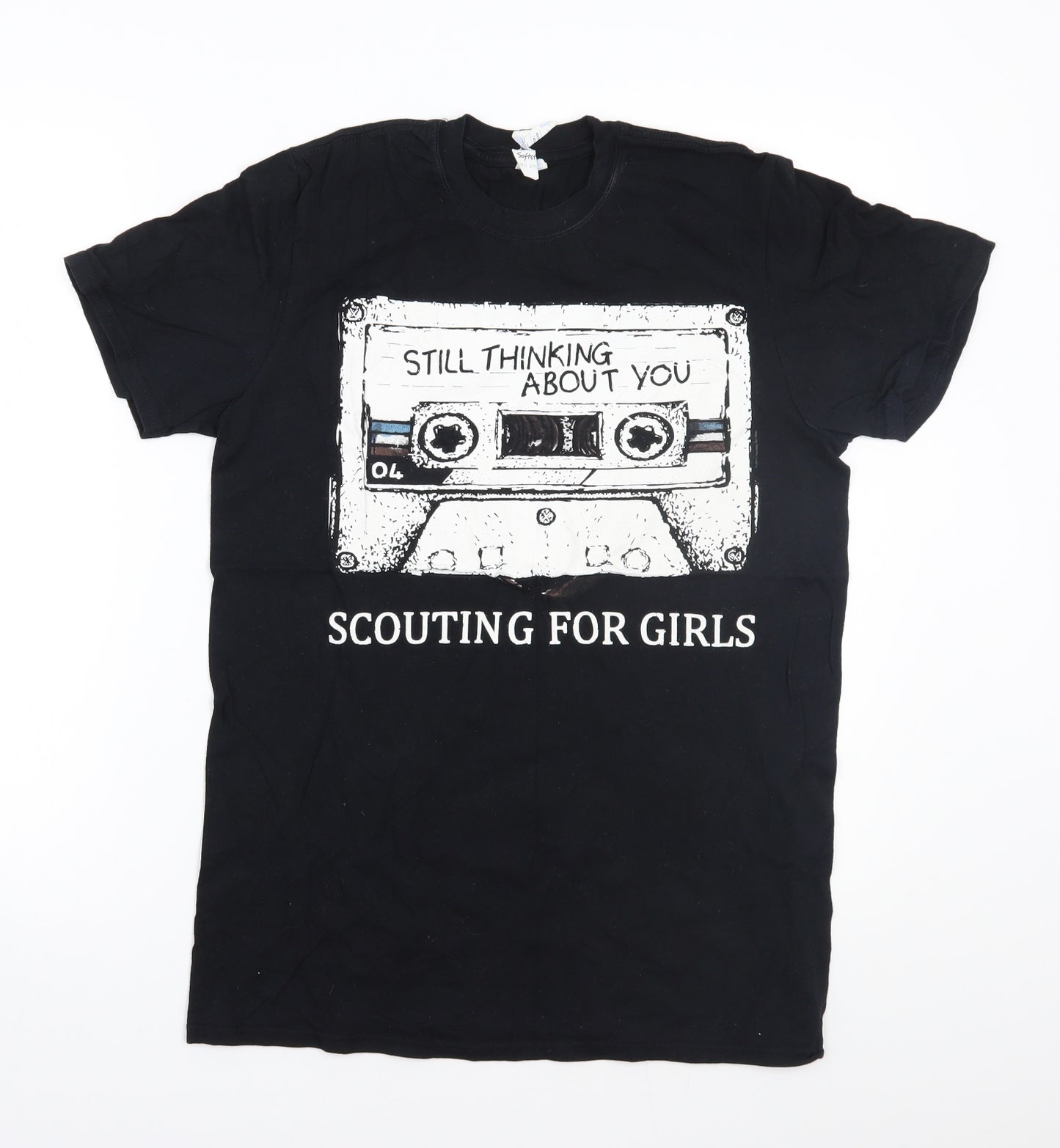 Scouting for girls Womens Black   Basic T-Shirt Size M