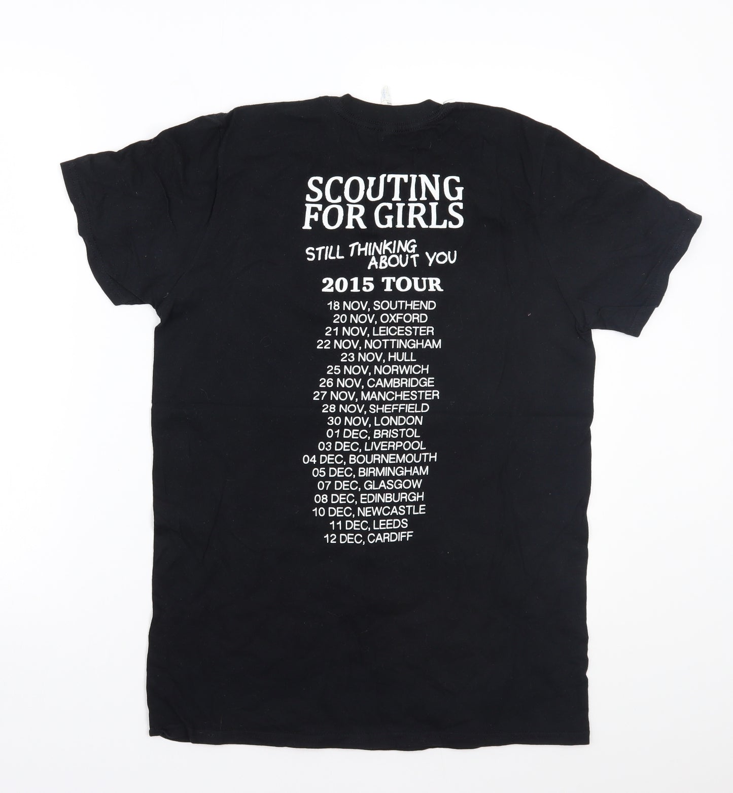 Scouting for girls Womens Black   Basic T-Shirt Size M