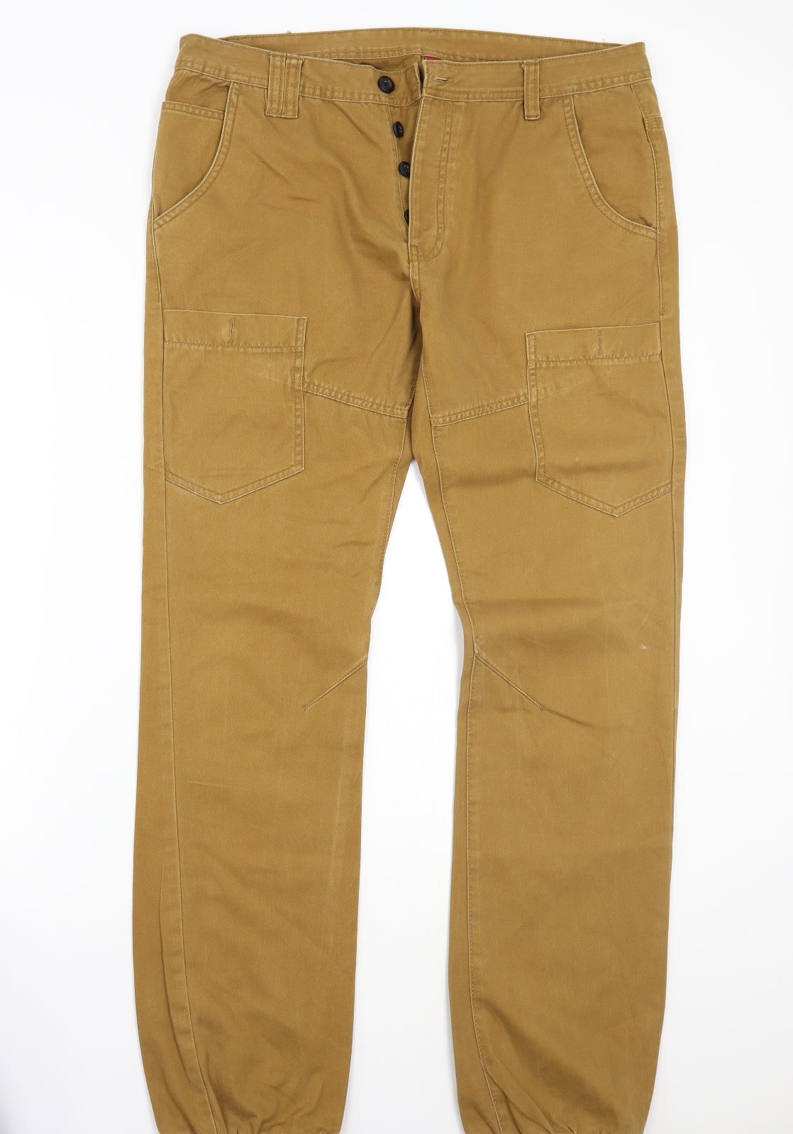 Preworn Mens Brown   Chino Trousers Size 34 L34 in