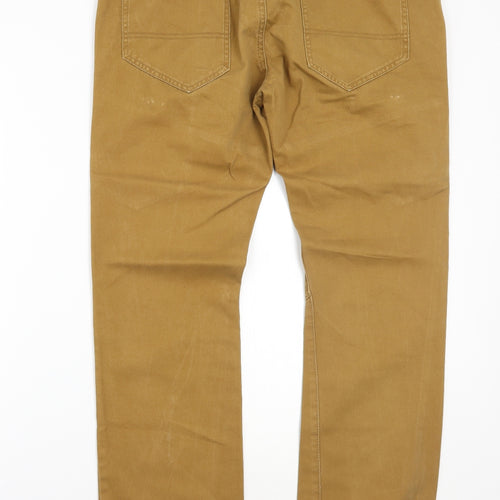 Preworn Mens Brown   Chino Trousers Size 34 L34 in