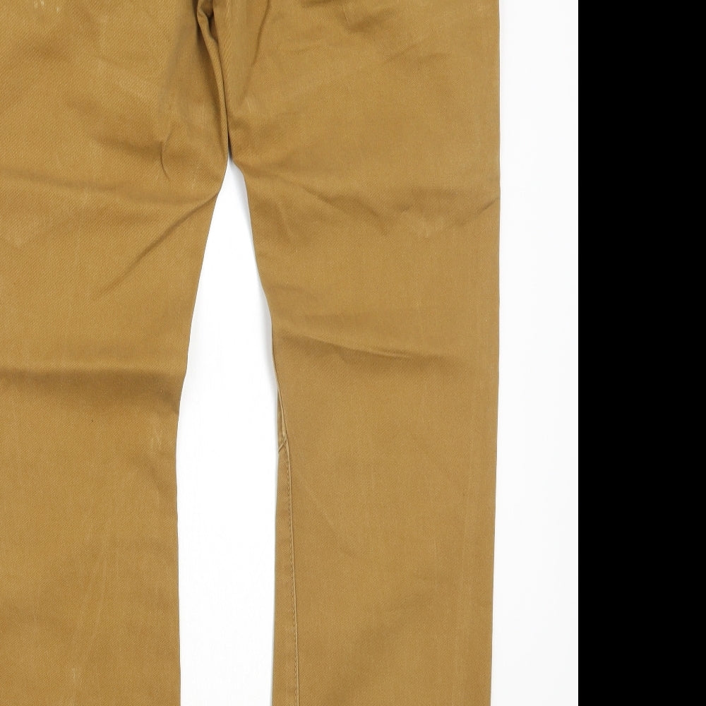 Preworn Mens Brown   Chino Trousers Size 34 L34 in
