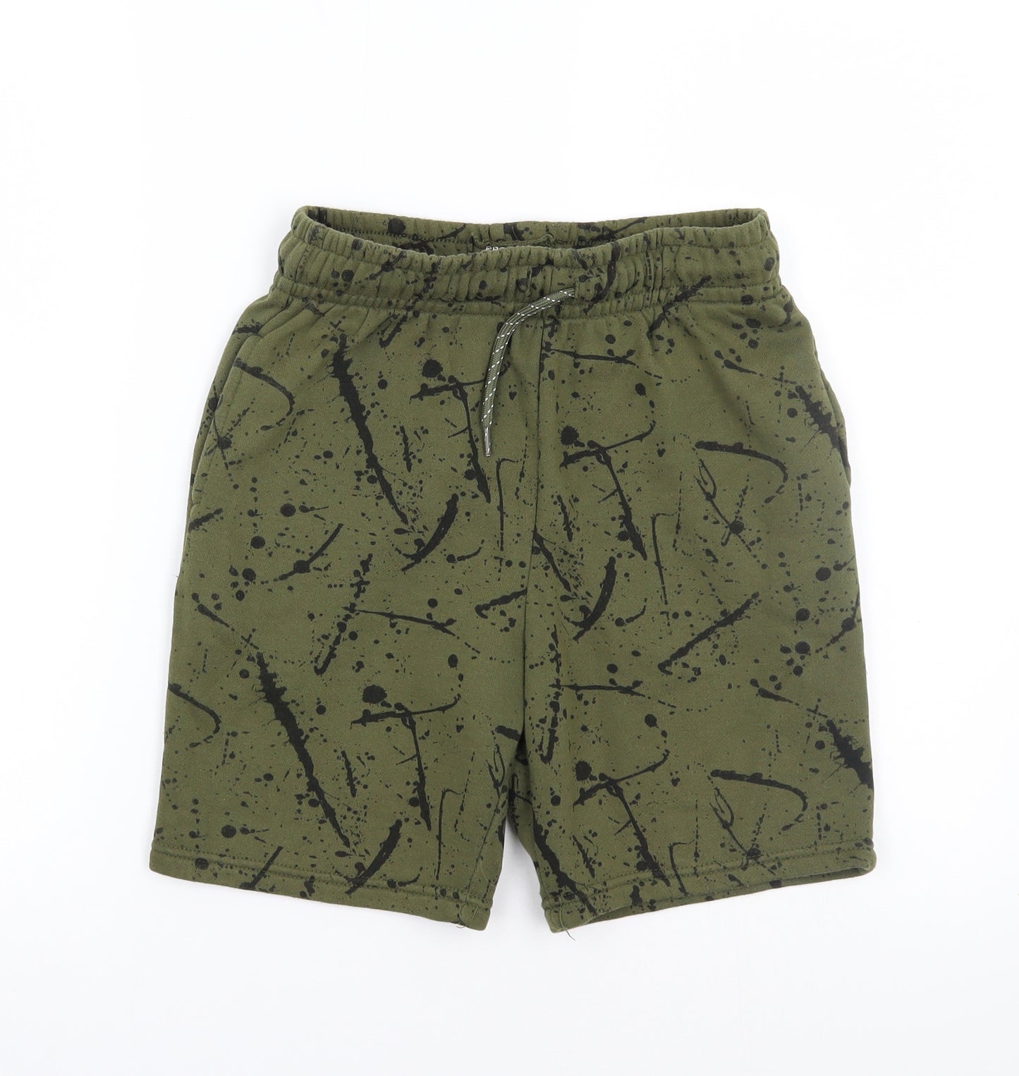 Primark Boys Green   Sweat Shorts Size 10-11 Years