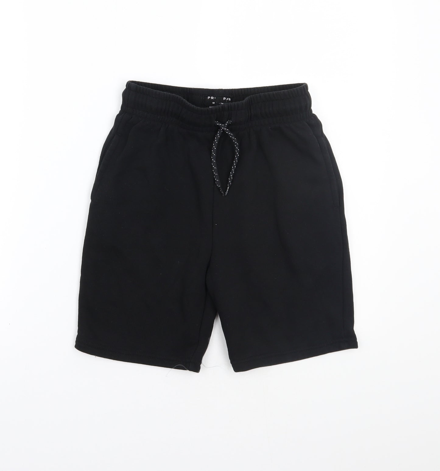 Primark Boys Black   Sweat Shorts Size 10-11 Years