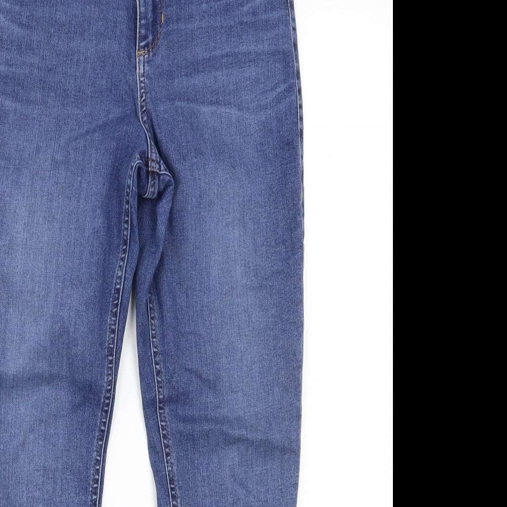 Marks and Spencer Womens Blue   Straight Jeans Size 12 L24 in