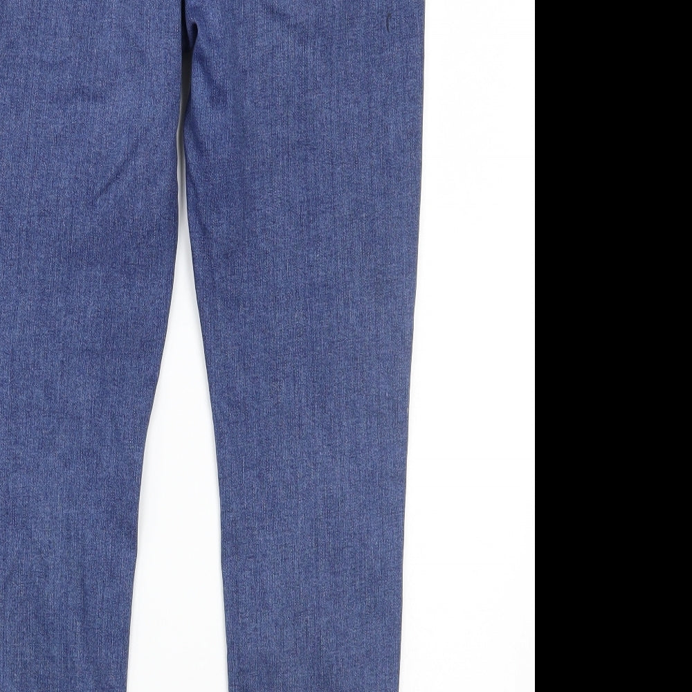 Marks and Spencer Womens Blue   Straight Jeans Size 12 L24 in