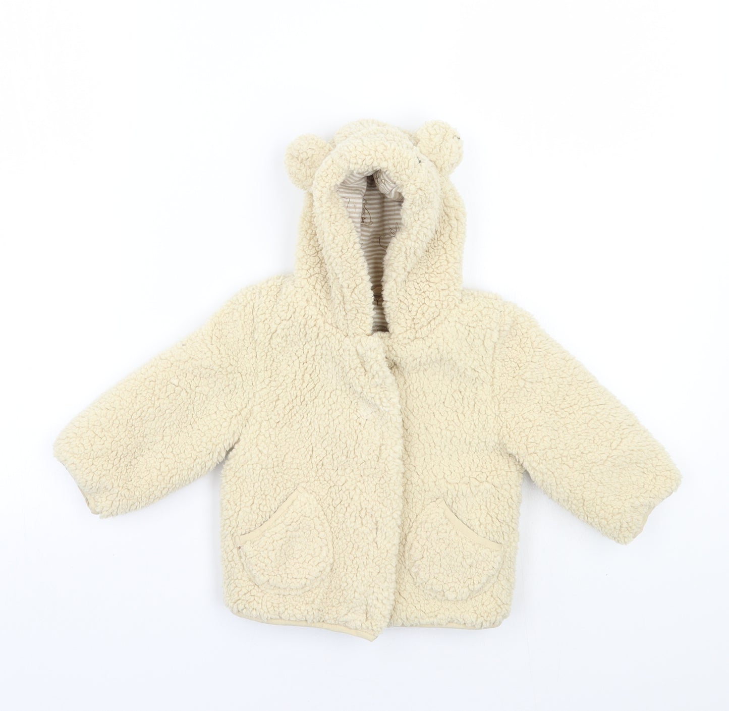 George Girls Beige   Jacket Coat Size 6-9 Months