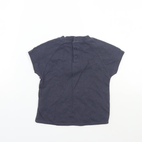 Nutmeg Boys Grey   Basic T-Shirt Size 12 Months