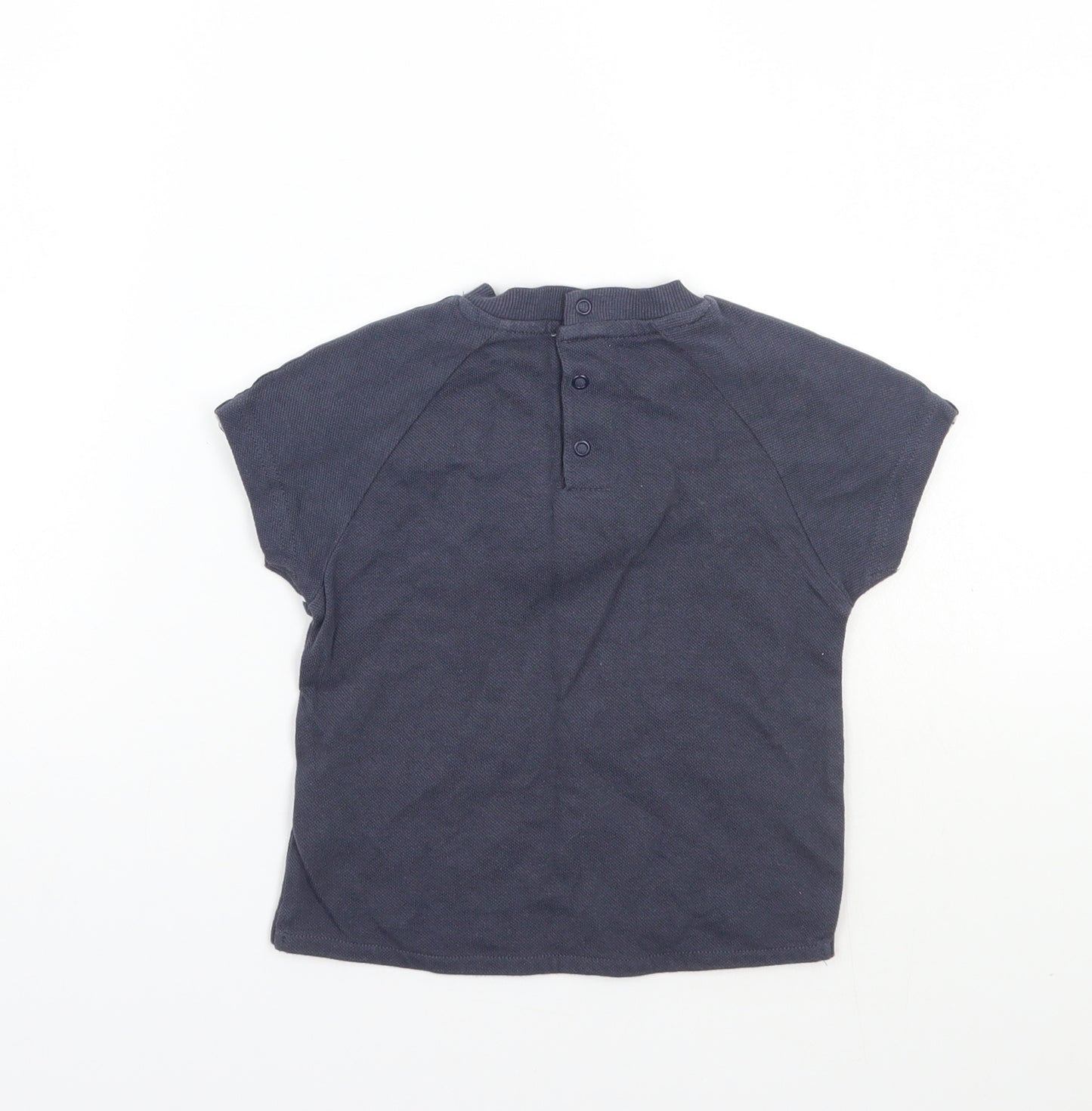 Nutmeg Boys Grey   Basic T-Shirt Size 12 Months