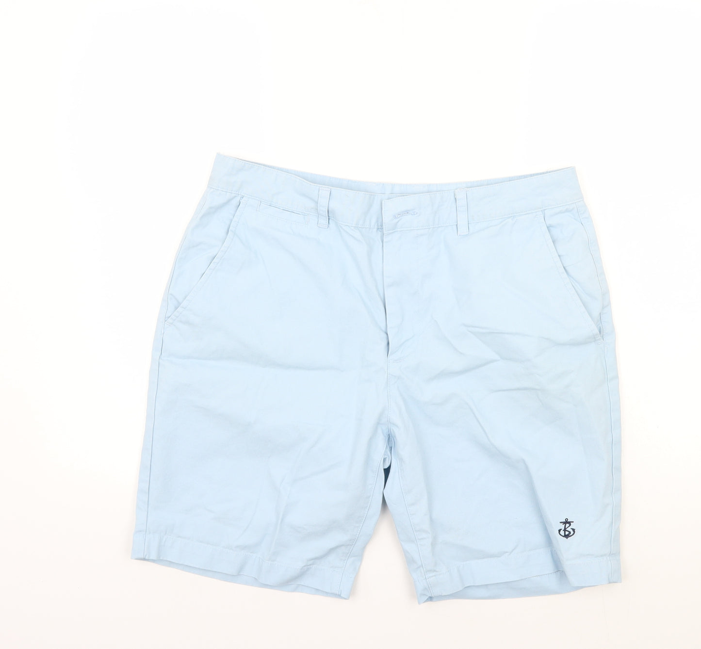 Blakely Mens Blue   Chino Shorts Size 34