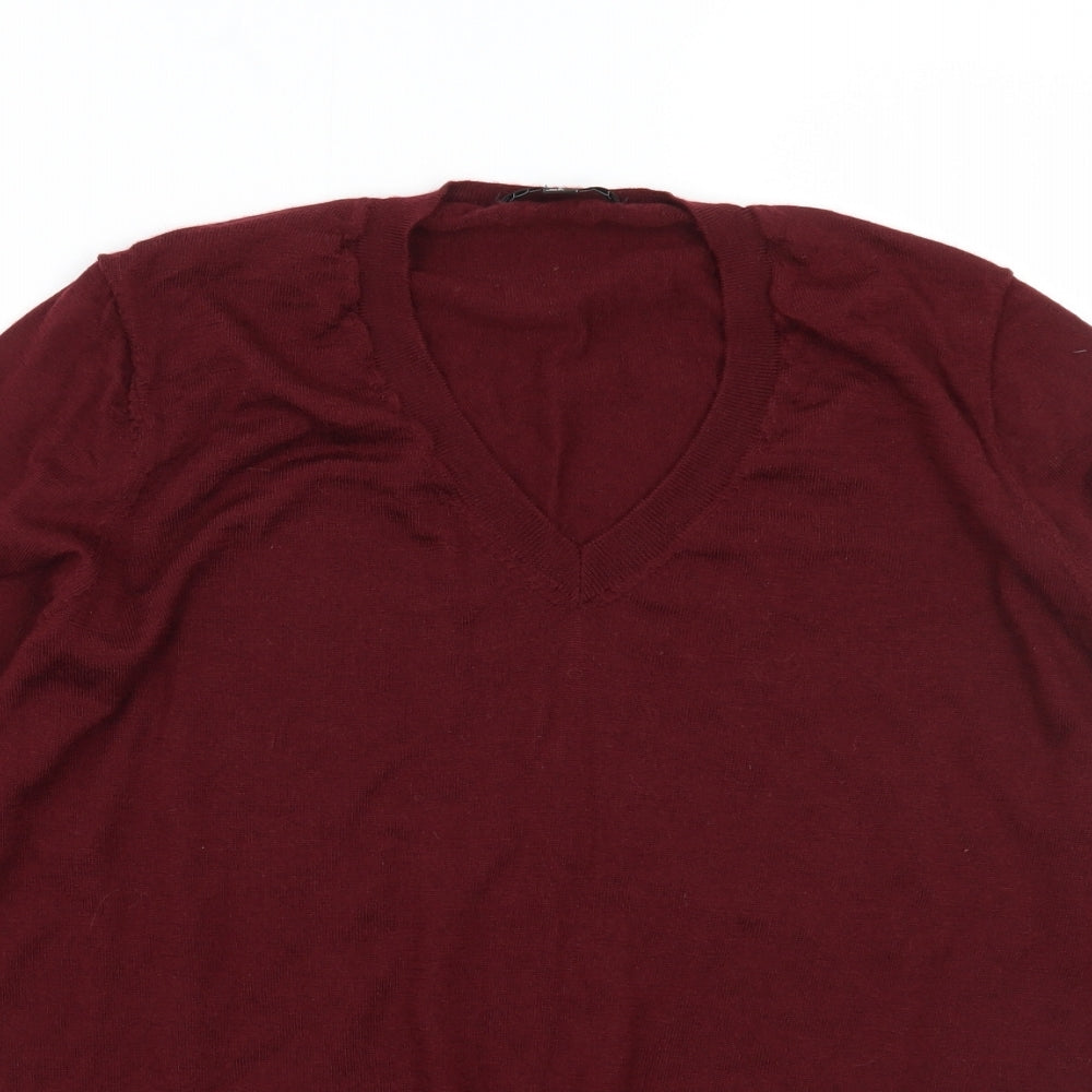 Uniqlo Womens Red   Pullover Jumper Size L