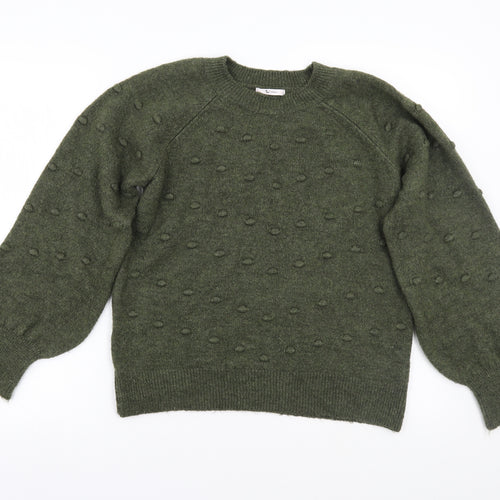 TU Womens Green   Pullover Jumper Size 12