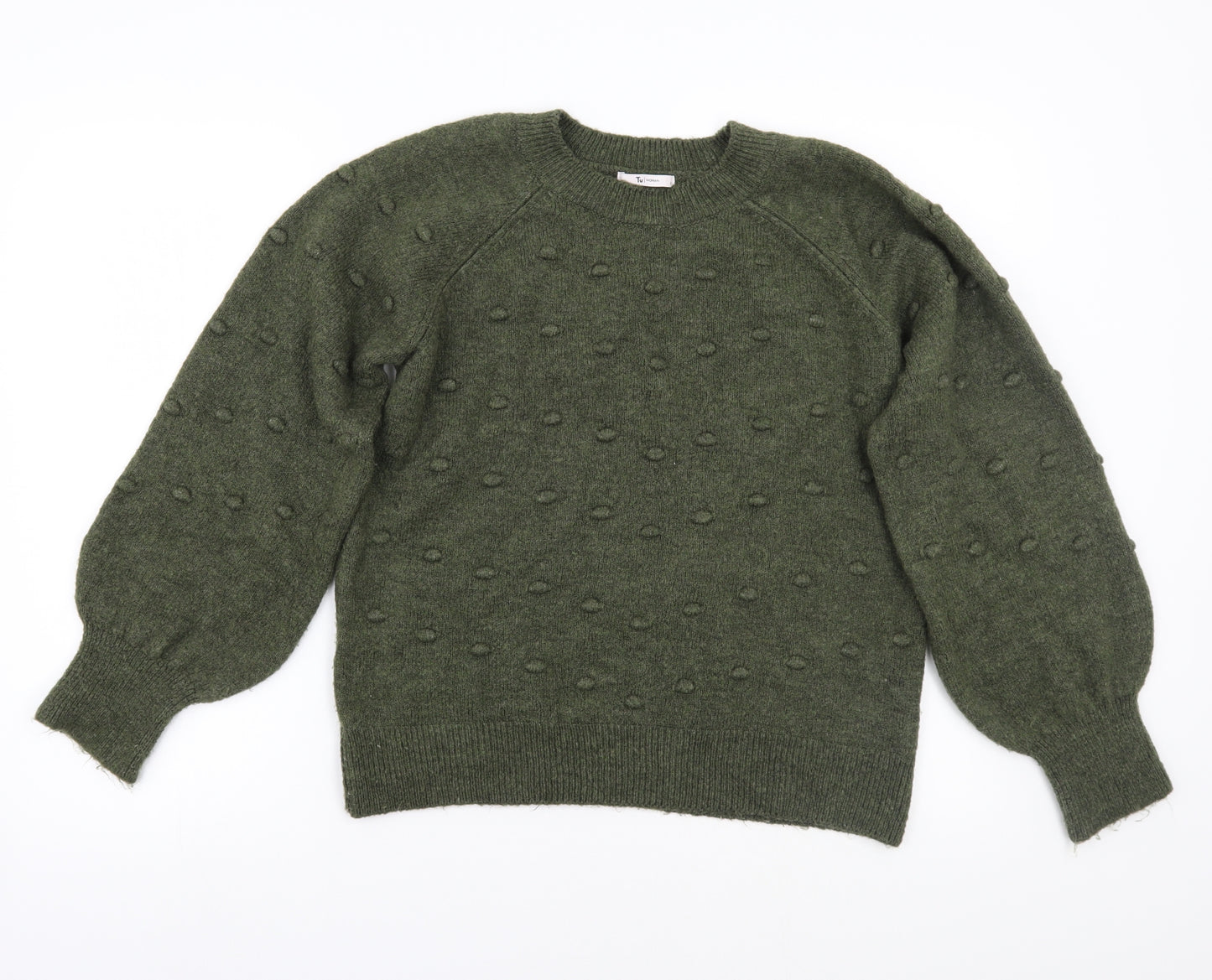 TU Womens Green   Pullover Jumper Size 12