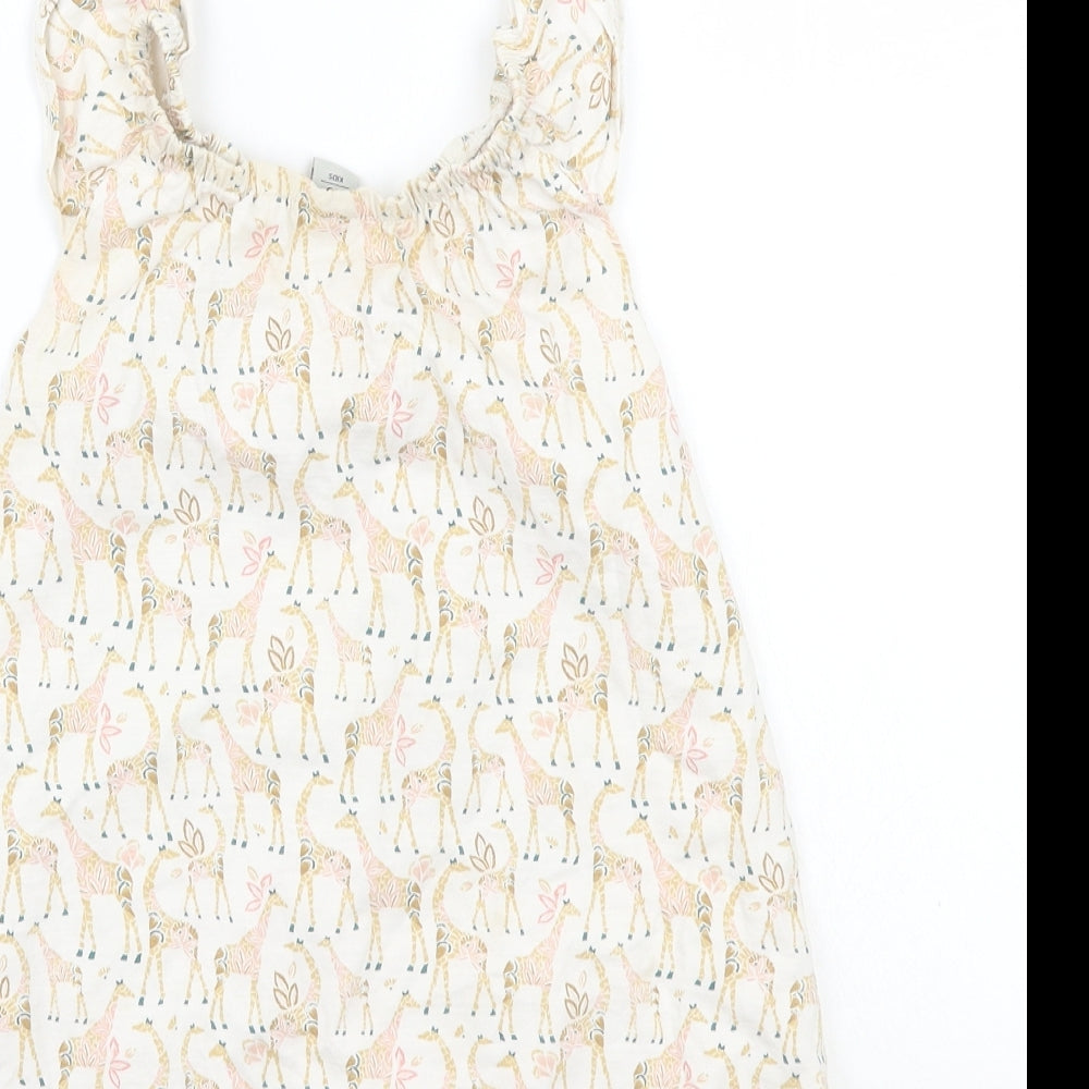 TU Girls White   Basic T-Shirt Size 2-3 Years