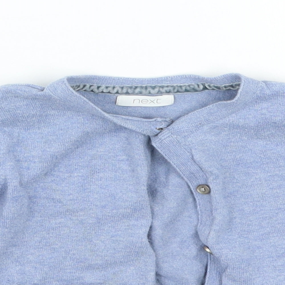 NEXT Girls Blue   Cardigan Jumper Size 2-3 Years