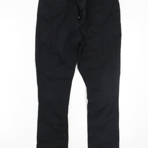 ASOS Mens Black   Straight Jeans Size 28 L24 in