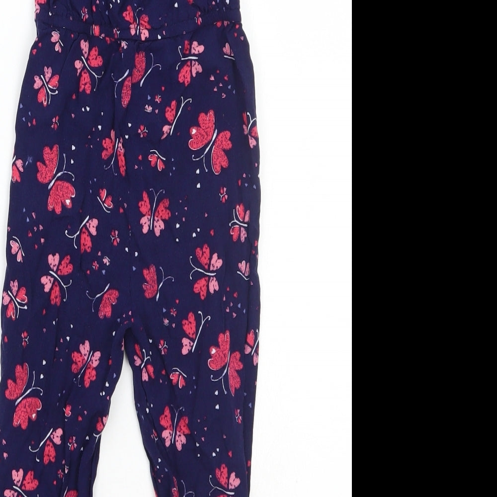 Primark Girls Black   Jumpsuit One-Piece Size 3-4 Years