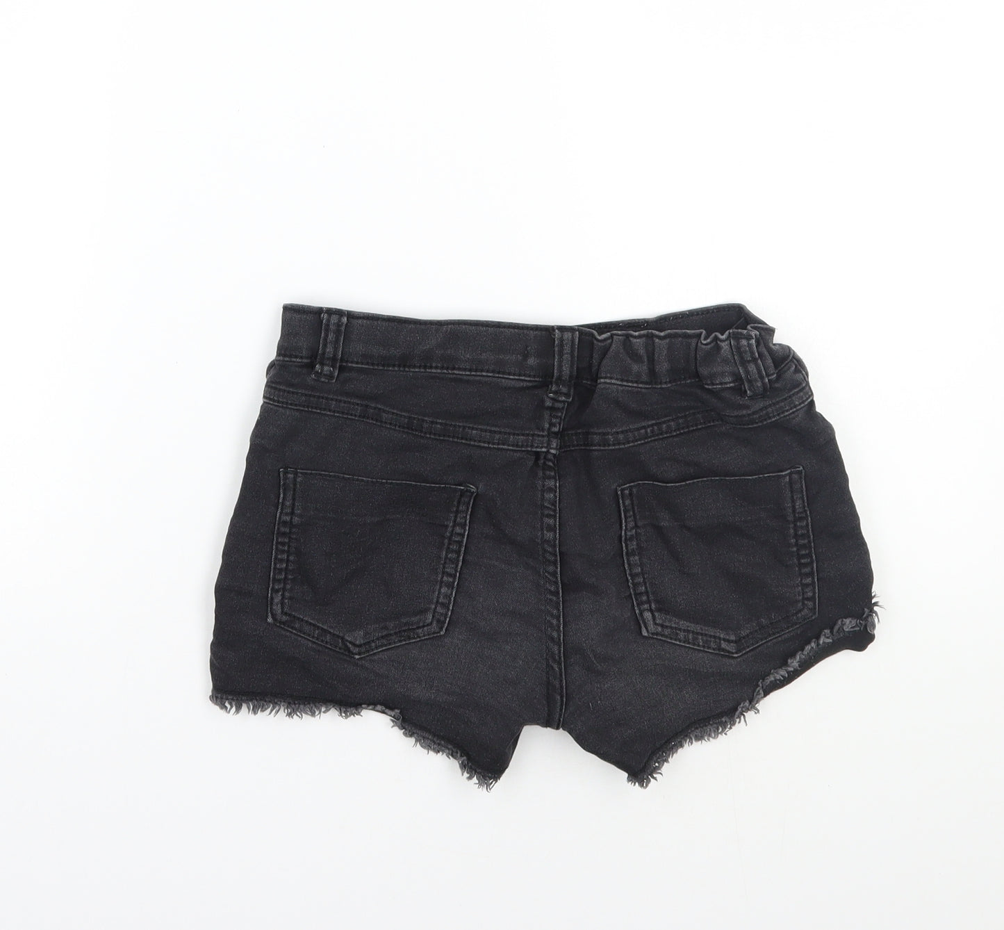 Bluezoo Girls Blue   Cut-Off Shorts Size 10 Years