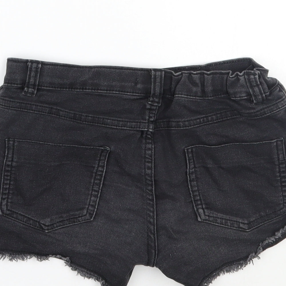 Bluezoo Girls Blue   Cut-Off Shorts Size 10 Years