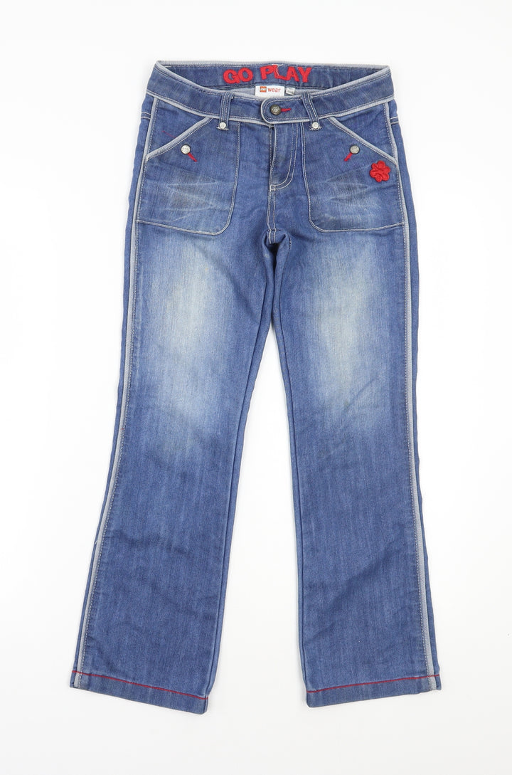LEGO Girls Blue   Bootcut Jeans Size 10 Years