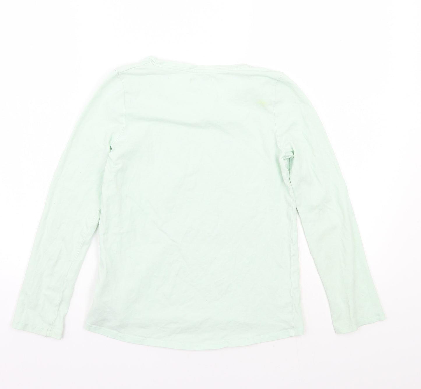 Blue Zoo Girls Green   Basic T-Shirt Size 12 Years