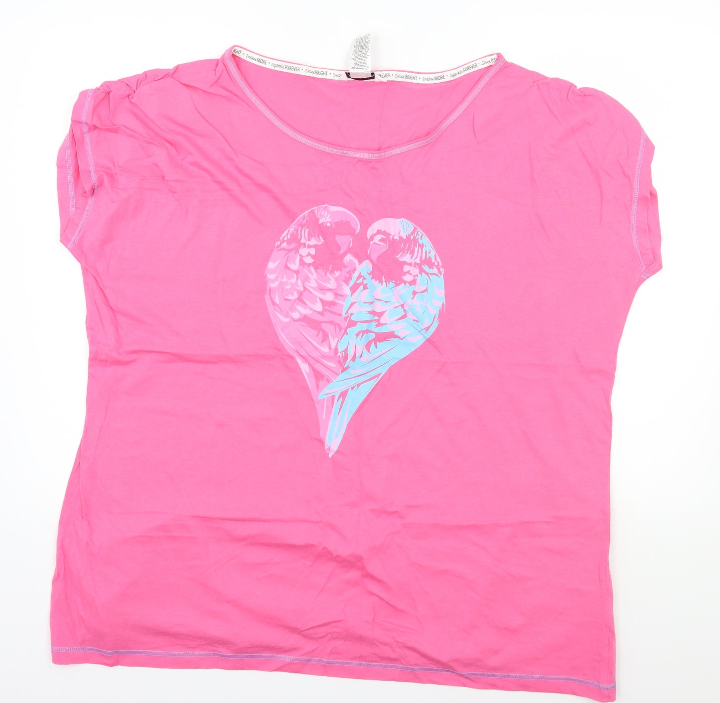 Avon Womens Pink   Basic T-Shirt Size 22