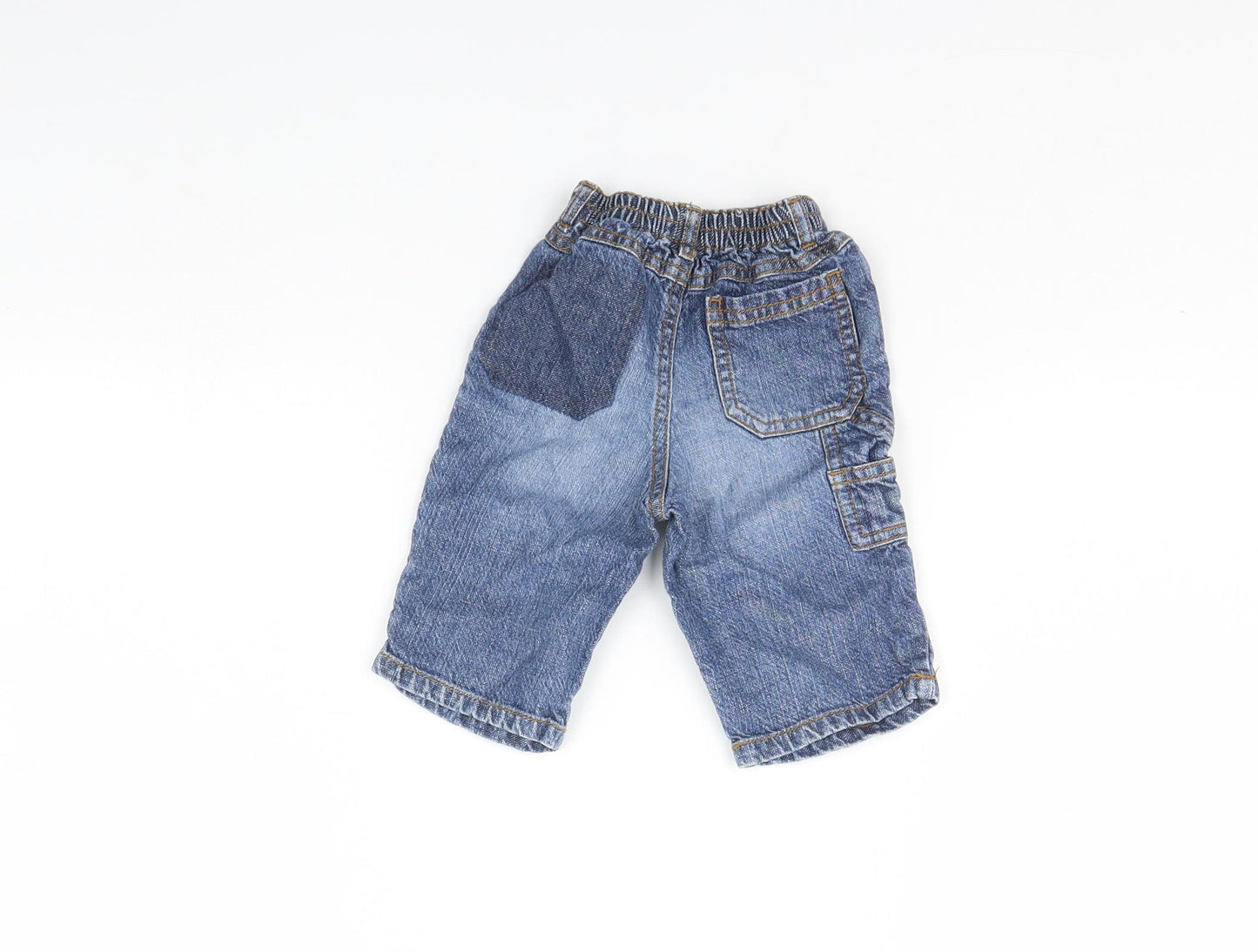 NEXT Baby Blue  Denim Capri Jeans Size 3-6 Months