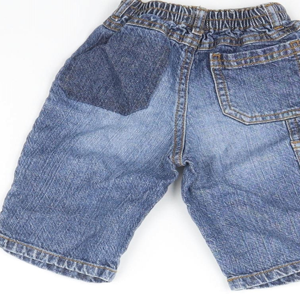 NEXT Baby Blue  Denim Capri Jeans Size 3-6 Months