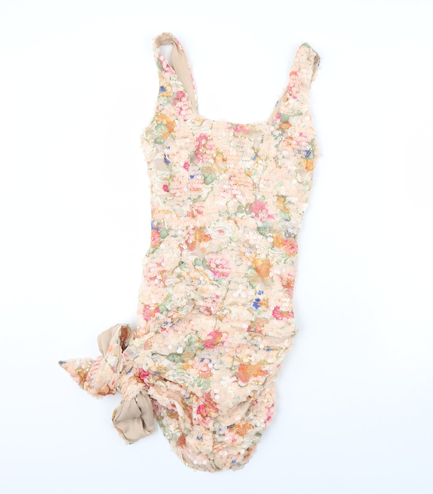 Preworn Womens Multicoloured Floral  Mini  Size S