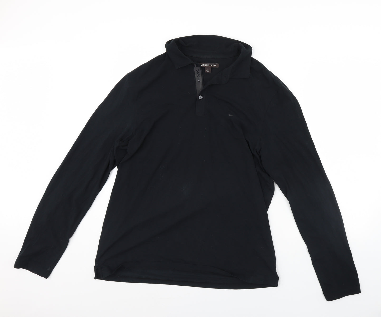 Michael Kors Mens Black    Polo Size L