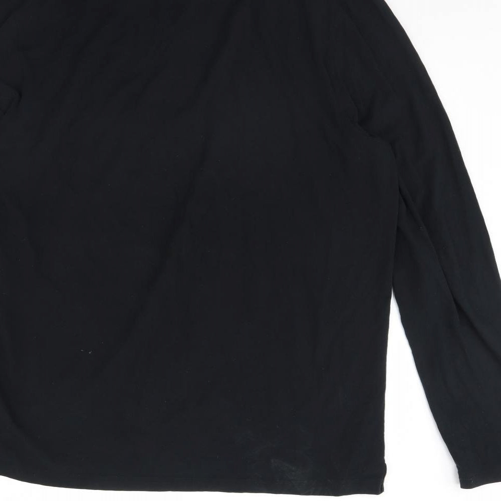 Michael Kors Mens Black    Polo Size L