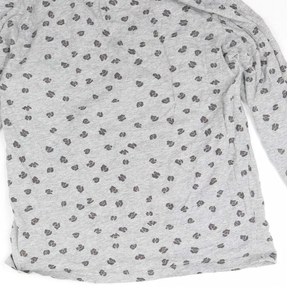 George Womens Grey   Basic T-Shirt Size 4