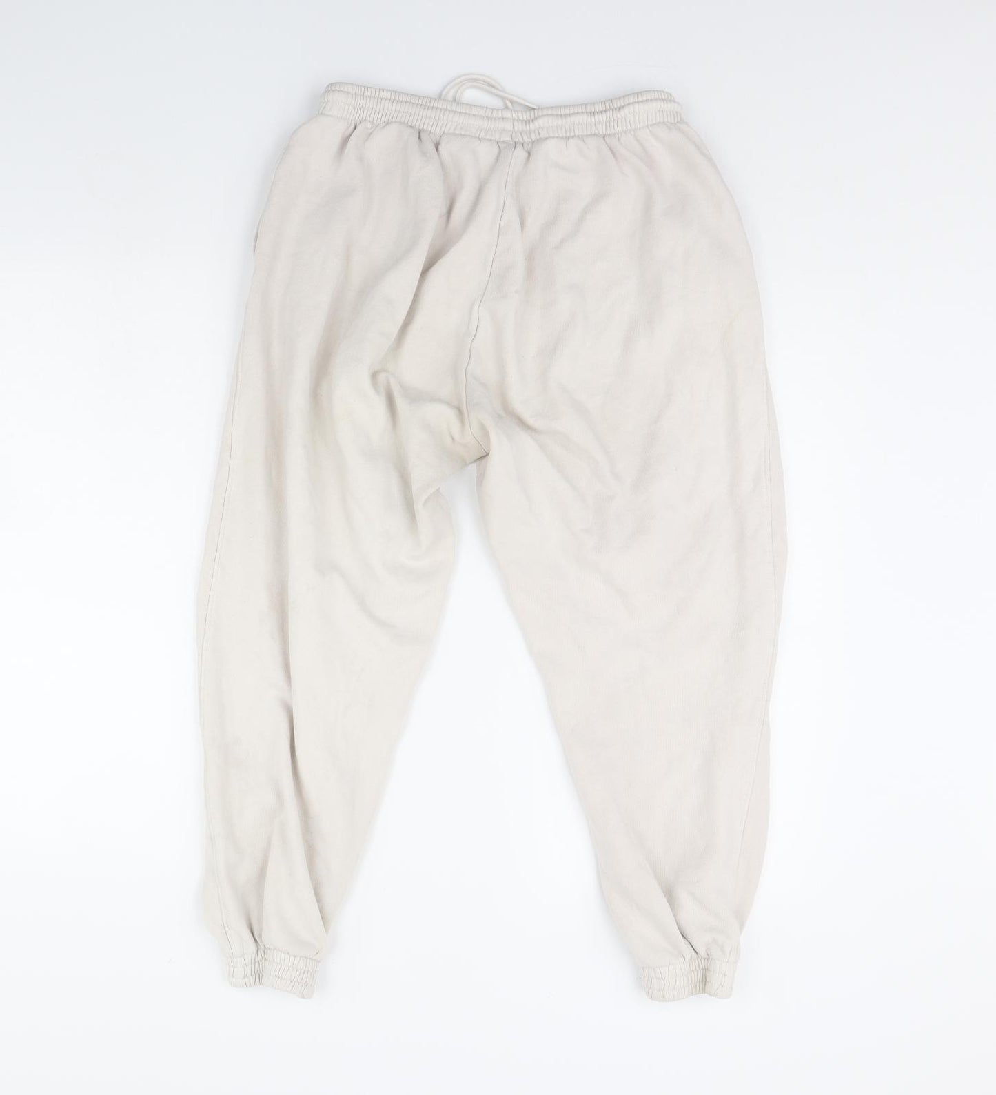 H&M Womens Beige   Jogger Trousers Size M L29 in
