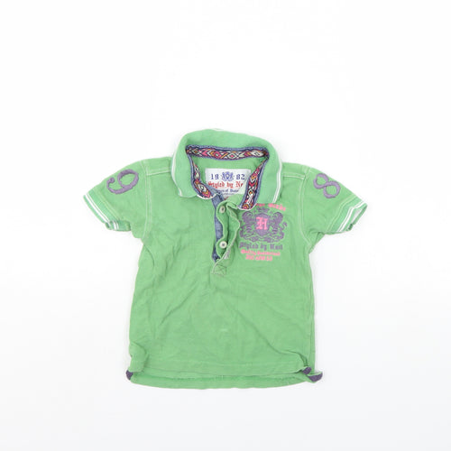 NEXT Baby Green   Basic Polo Size 12 Months