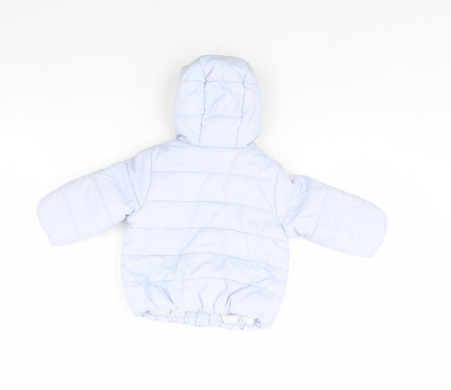 Benneton Boys Blue   Rain Coat Coat Size 9-12 Months