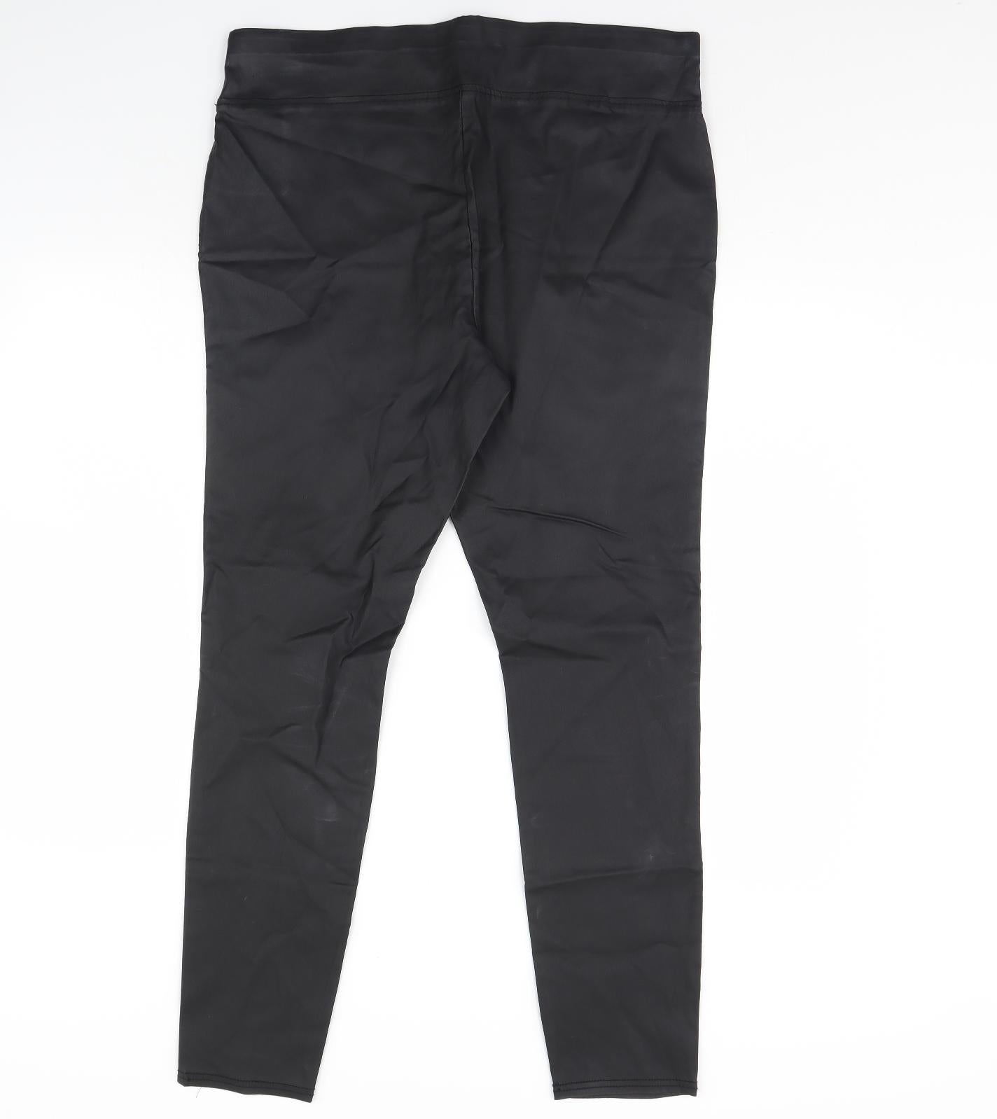 New Look Womens Black   Trousers  Size 18 L30 in