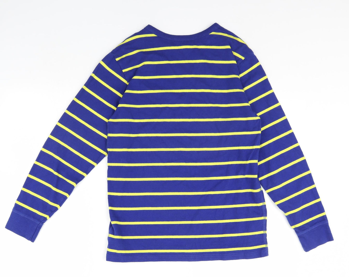 Gap Boys Blue Striped  Pullover Jumper Size 13 Years