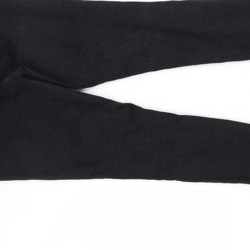George Womens Black  Denim Skinny Jeans Size 16 L30 in