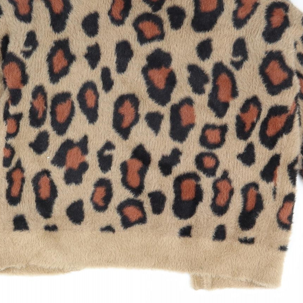 I Love Girls Wear Girls Brown Animal Print  Jacket  Size 5 Years