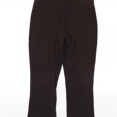 Preworn Womens Brown   Trousers  Size 22 L30 in