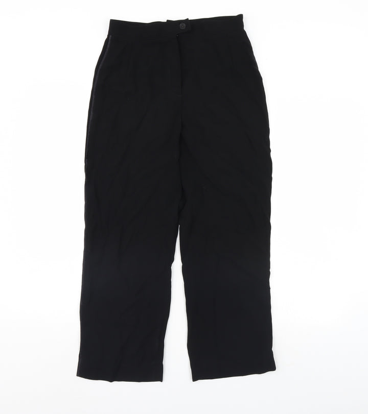 Gerry Weber Womens Black Trousers Size 10 L28 in